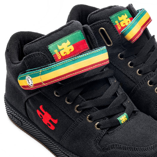 Tênis IPath Grasshopper Black Suede Rasta